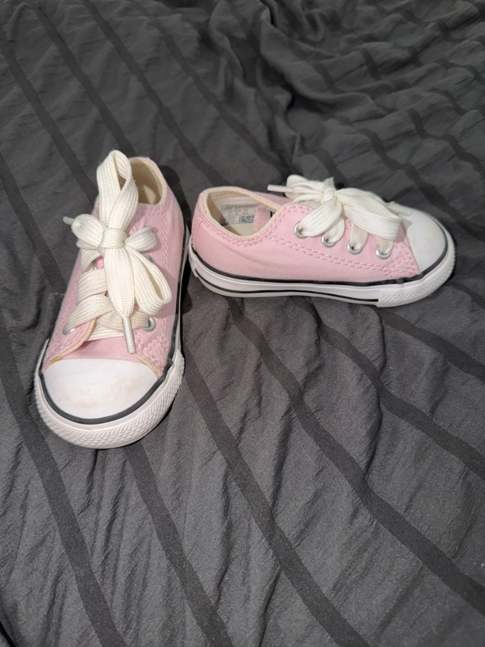 Kids Converse Sneakers with White Laces